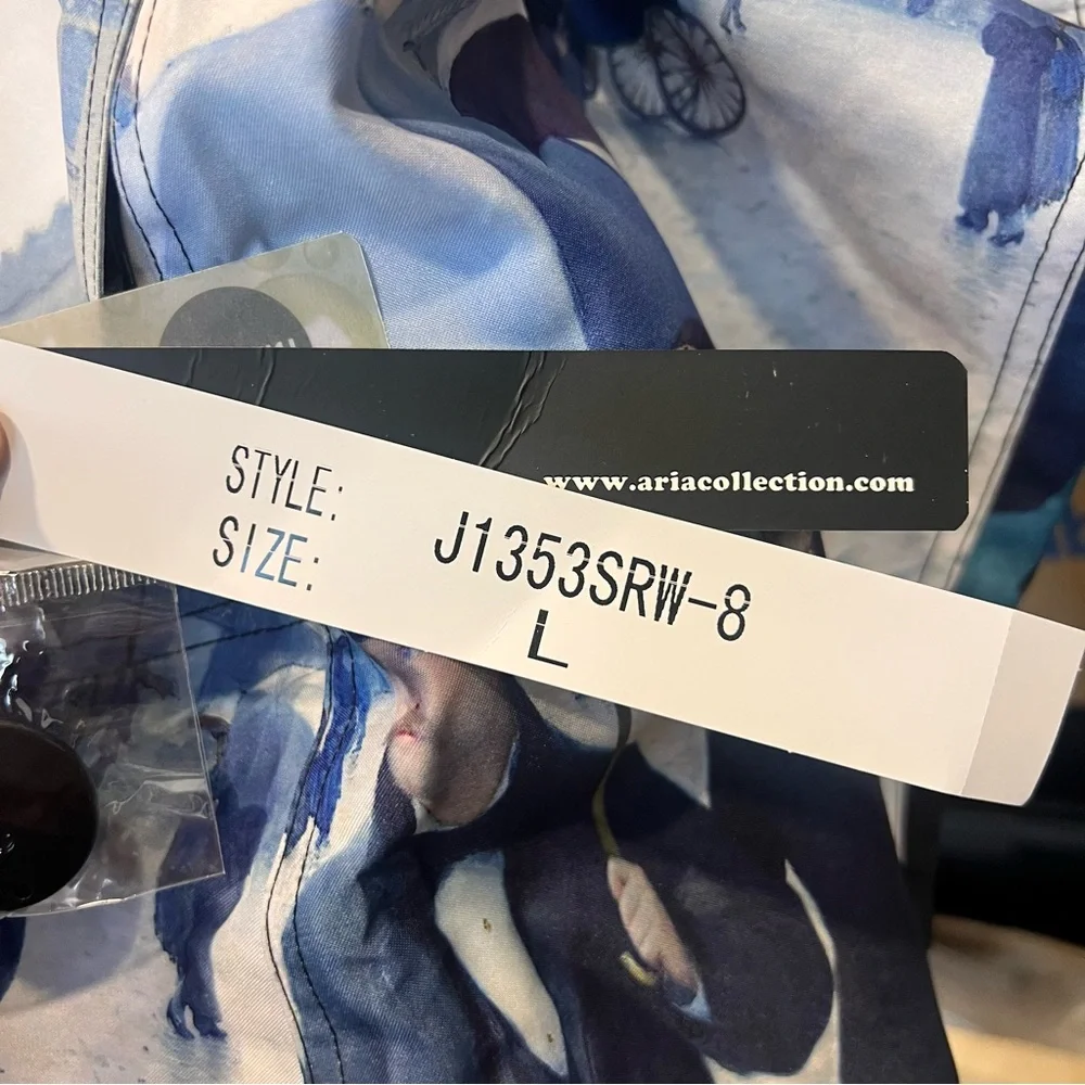 Opéra Art to Wear Reversible Water Repellent Jacket NEW - Picture 5 of 8